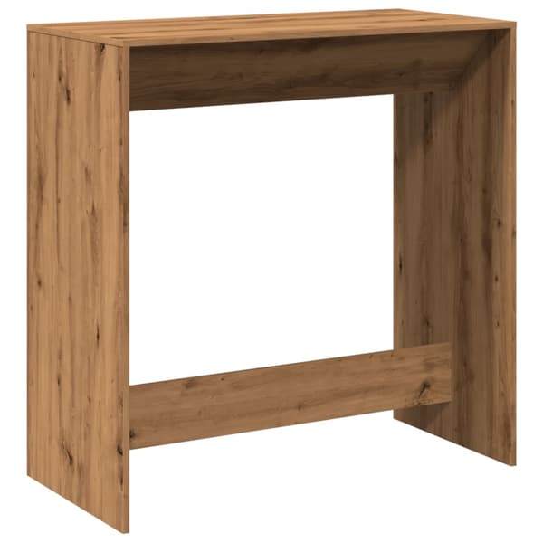 vidaXL barbord, håndlavet eg, 102x50x103,5 cm