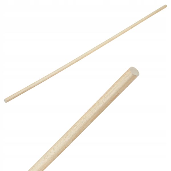 SKAFT Træform Til gadekoste 23 mm 150 cm Vorstahl