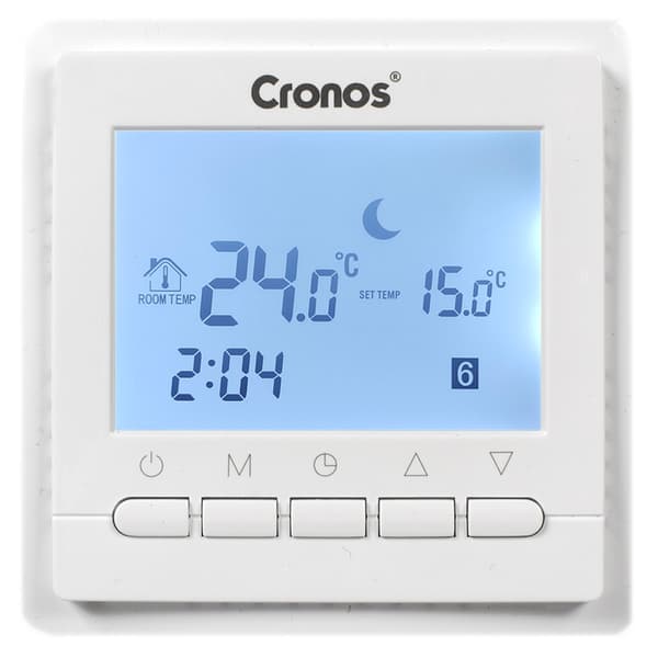 Termostaatti Cronos 306 -lämmitysmatolle ja -kalvolle