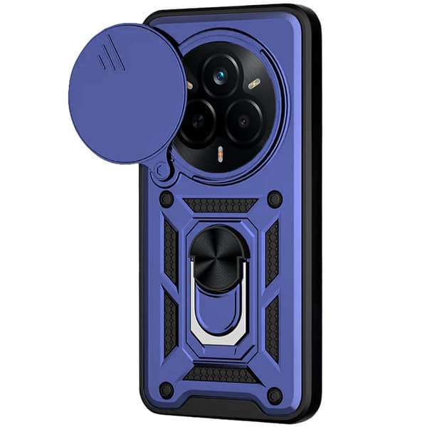 Realme 14 Pro 5G Armor-skal, CamShield Slide, Blå
