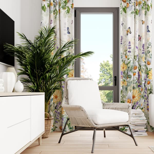 Gardin på tapetryk 807