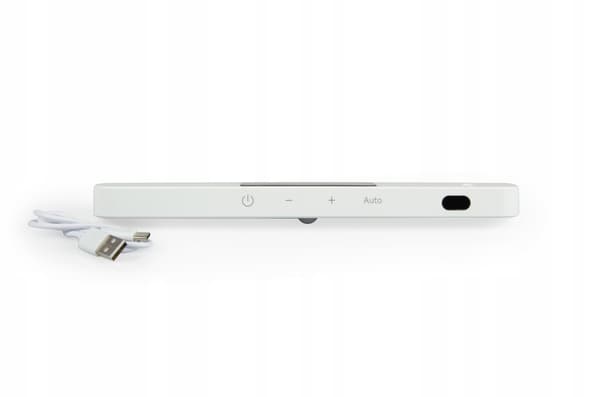 LED-möbellampa under skåpet, rörelsesensor, SLL11 magnet, vit, 24 cm, 4000K
