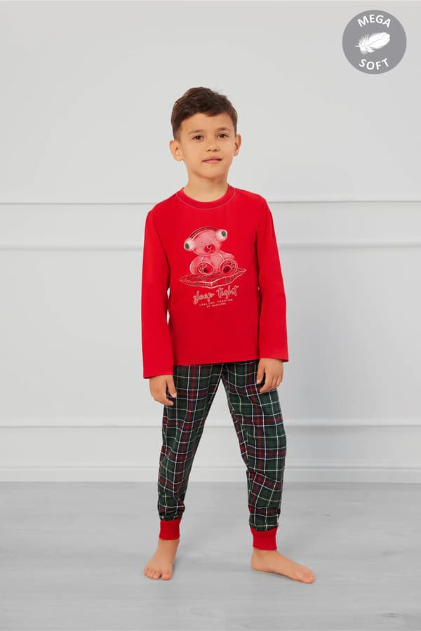 Fogo barnpyjamas långärmad, långbyxor 4 år