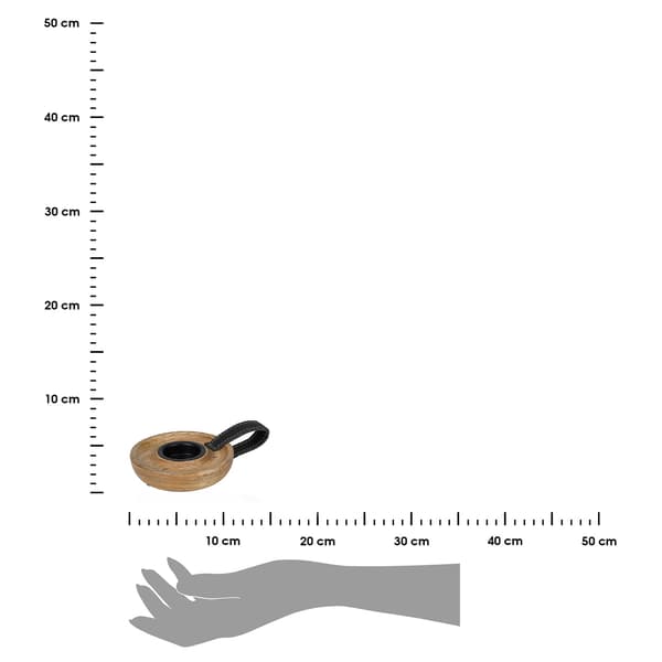 Mango värmeljushållare 11 cm