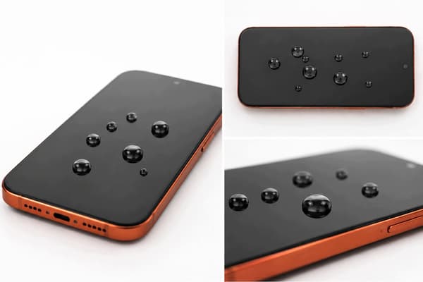 Privacy-glas med applikator til iPhone 17