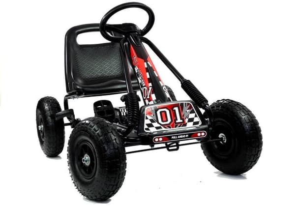 Gokart Sorte A-15 Pneumatiske Hjul