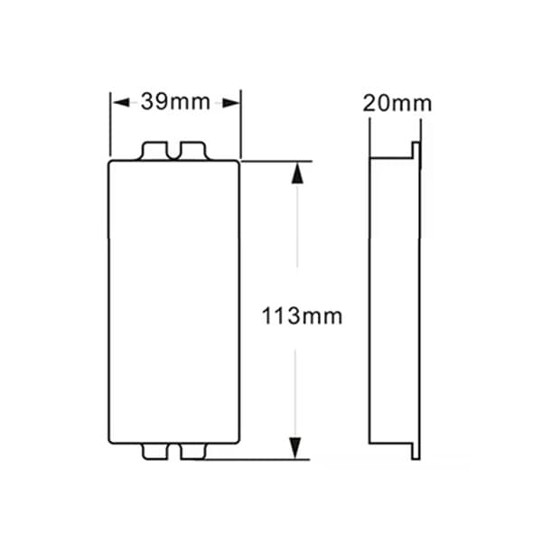 Tuya Zigbee-kontroller för RGB+CCT LED-remsor