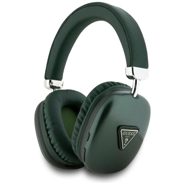 Guess Bluetooth 5.3 4G Triangellogotyp Over-Ear Hörlurar Kaki