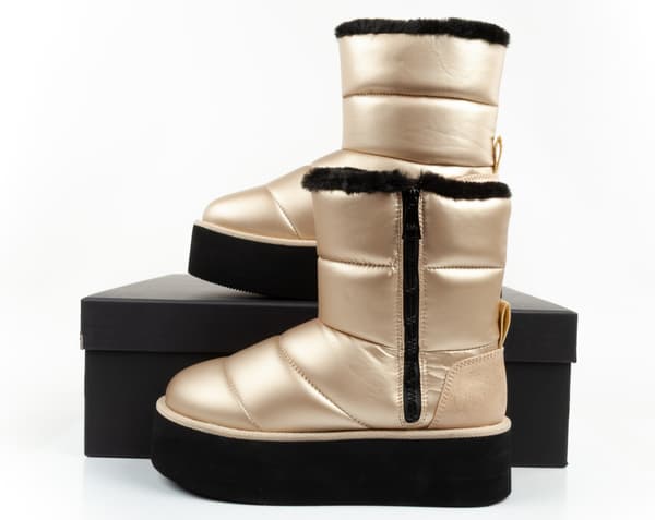 Karl Lagerfeld Thermo Vadderad Zip Boot [KL48554 HGD] 40 kr