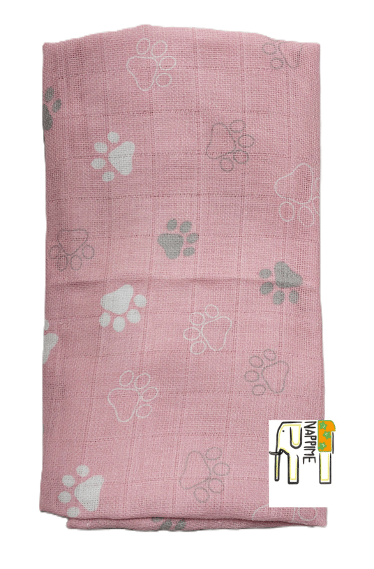 Pink Paws Vaskbare Bleer