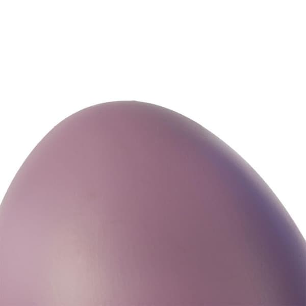 LILA KERAMISKT ÄGG 13 CM