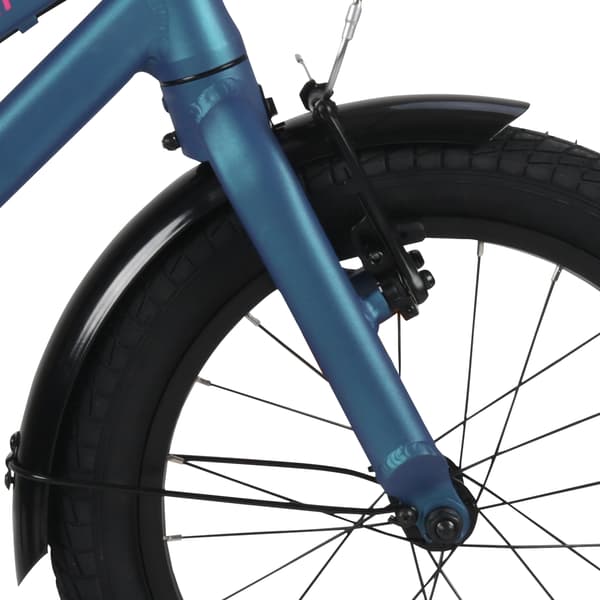 16" Batch alumiininen kiiltävän vihreä lastenpyörä