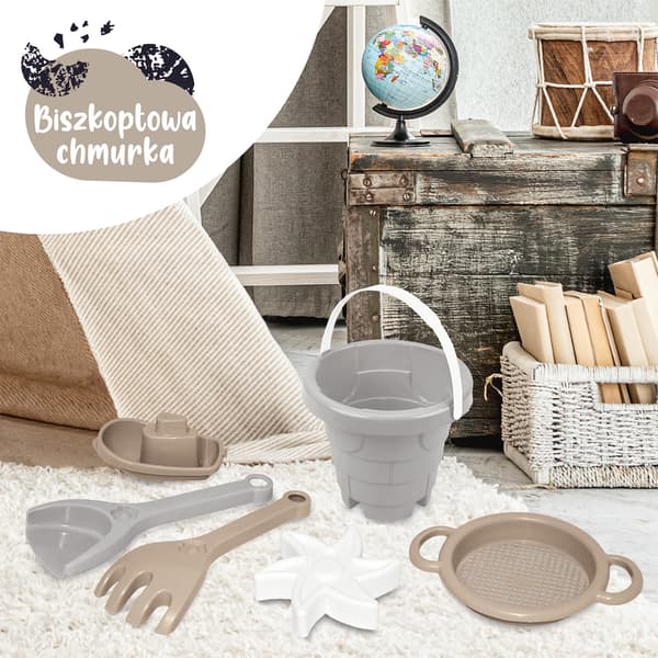 Biscuit Cloud Castle Sand Set