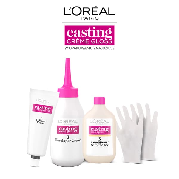 Loreal Casting Creme Gloss hårfärg - 200 Ebony Black (48ml, 72ml, 60ml)