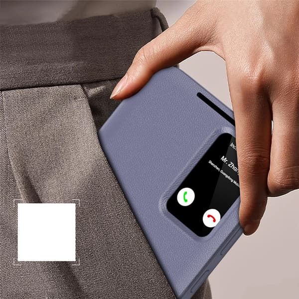 Samsung Galaxy A37 5G Smart View Plånboksfodral, Lila