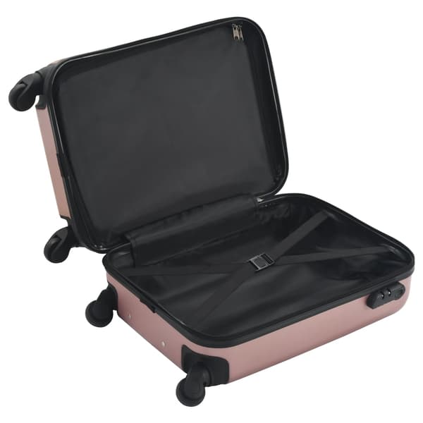 vidaXL hårdt etui rosaguld ABS