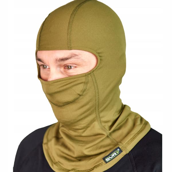 TERMOAKTIV VINTERBALAKLAVA TIL SKI KHAKI S/M