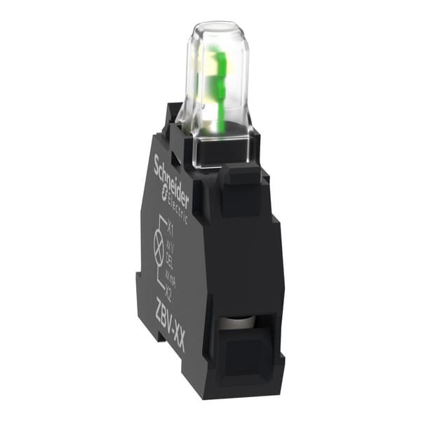 Lysmodul, skrueterminaler, 24V LED, hvid