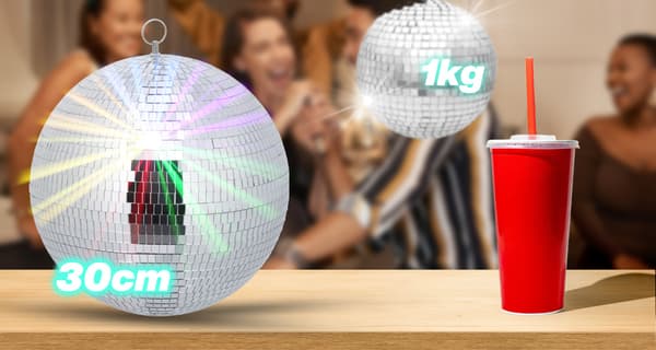MM-DB200 StarGlare Spegel Discokula