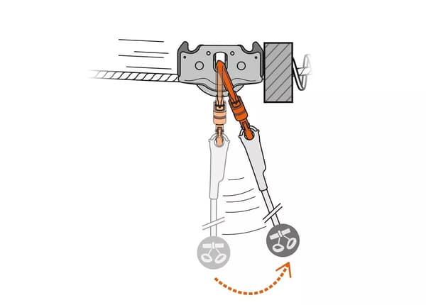 Petzl Trac Guide LT-remskive