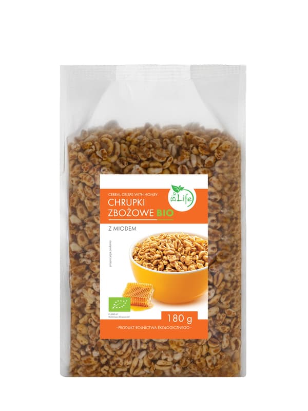 Müslichips med ekologisk honung 200 g