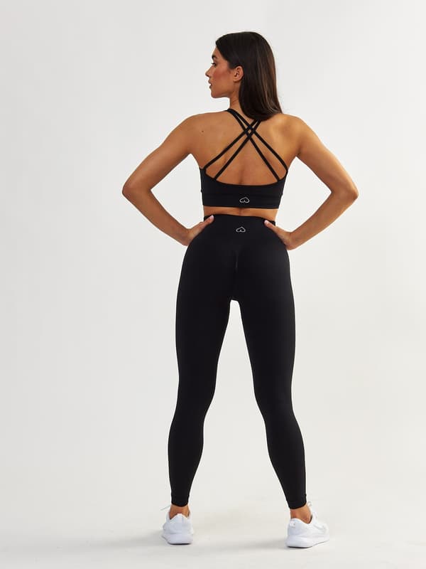 Sorte Shaping Leggings - Gym Queen XS