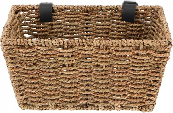 Cykelkorg i rotting för styret | Rektangulär 29x19x14 cm