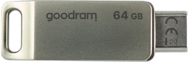 GOODRAM ODA3 USB-nøgle 64 GB USB 3.2 Gen 1/Type-C Sølv