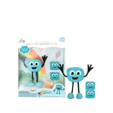 Blair Water Glow Sensorisk Kub Set, Turkos, Glo Pals