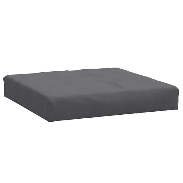 vidaXL Pallsoffkuddar, 2 st, Antracitmelerad, Tyg