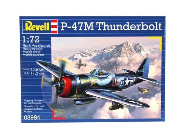 Lentokone 1:72 P-47 M Thunderbolt