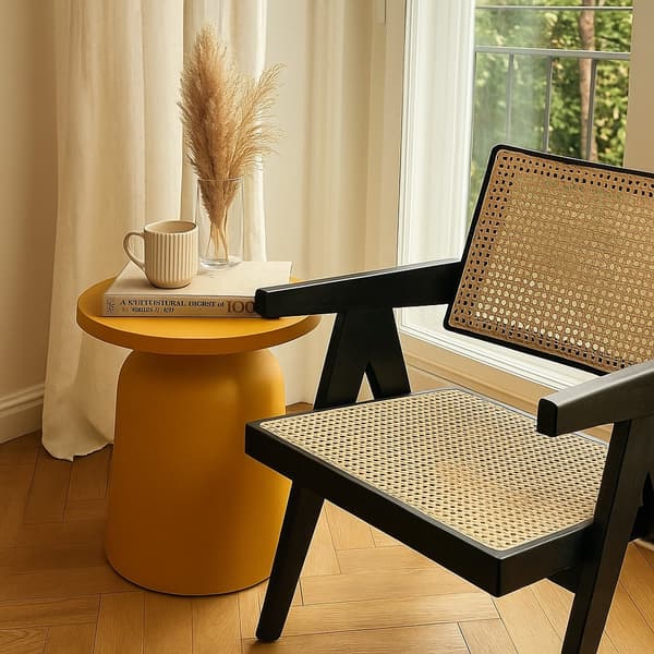 Minimalistiskt bord OTTO1 gul