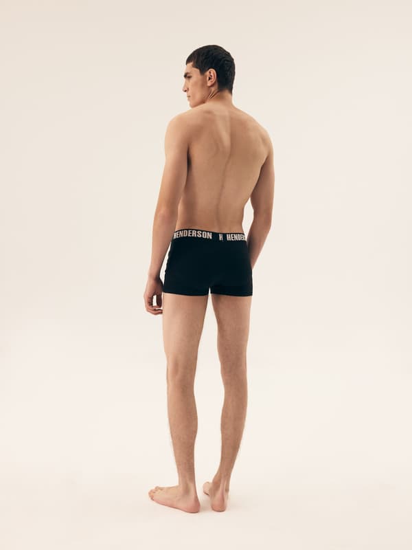 Orchid Henderson 3-pak boksershorts | sort, hvid M