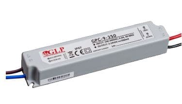 GPC-9-700: GPC-9-700: Strømdriver 700mA/2-12V, CC, uden PFC, IP67 plast