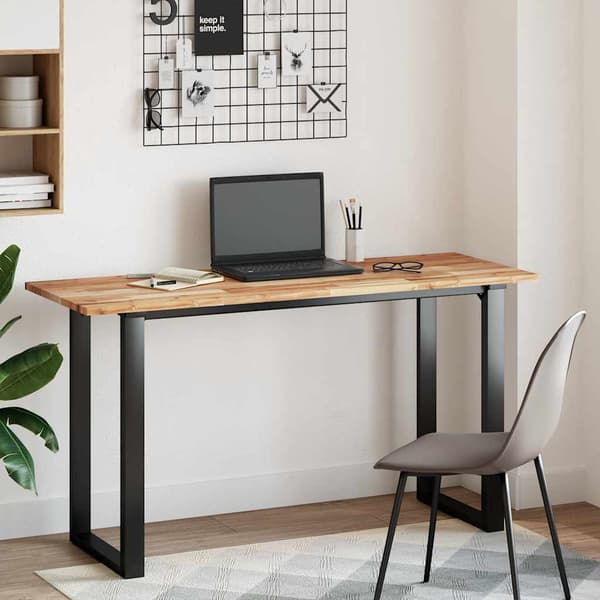 vidaXL rektangulær bordplade 120x50x2 cm massivt akacietræ