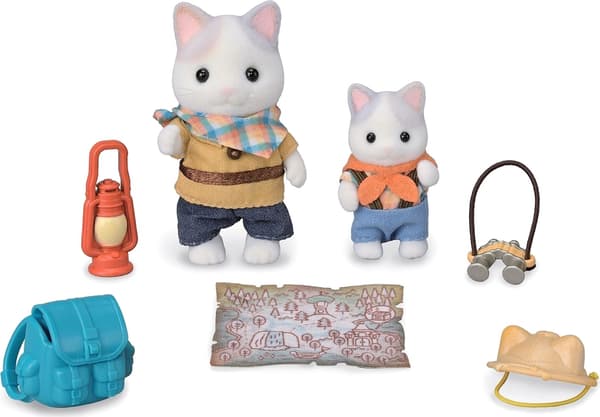 Epoch Sylvanian Den Store Ekspedition Figursæt 8cm Voksne 4cm Børn
