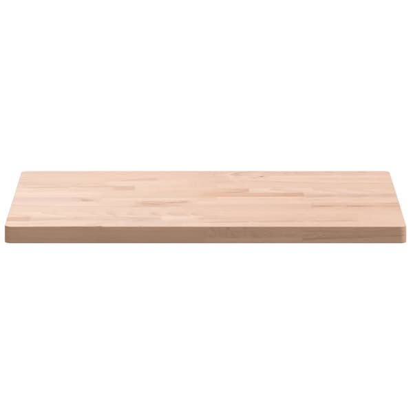 vidaXL bordplade 60x40x2,5 cm rektangulær massiv bøgetræ
