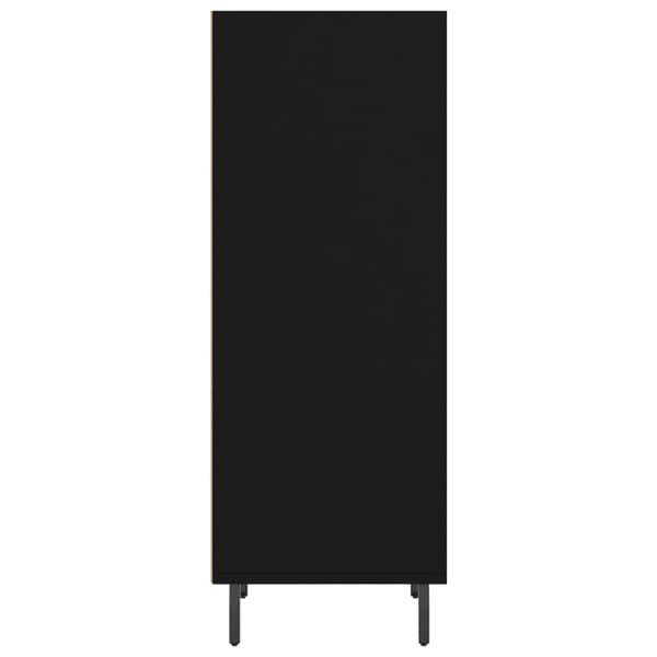 vidaXL skab, sort, 34,5x32,5x90 cm, træbaseret materiale