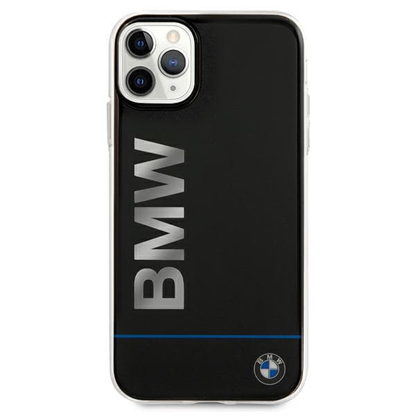 BMW Signature Printed Logo Cover til iPhone 11 Pro Max, Sort