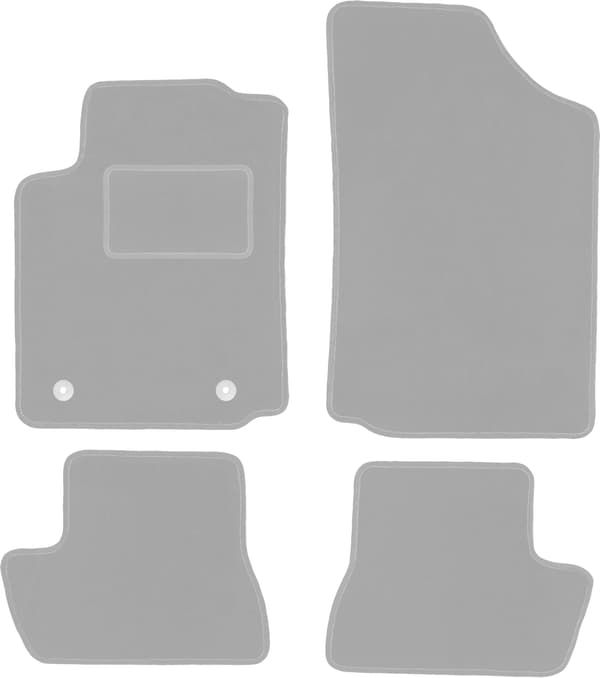 Harmaat auton matot: Citroen C2 hatchback (2003-2009)