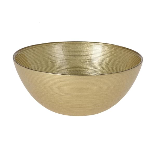 Guldglasskål til snacks 15 cm