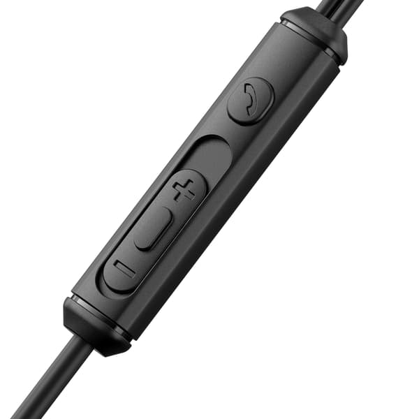 Headset in-ear-hörlurar USB-C-kabel 1,2 m svart