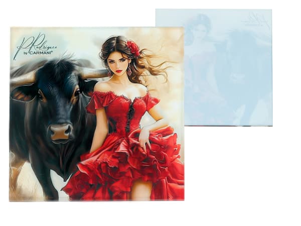 Glasunderlag - P. Rodriguez, Corrida (CARMANI)