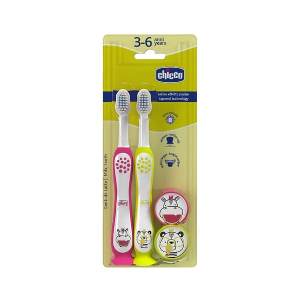 Hippo Panda -hammasharja 3-6L 2kpl