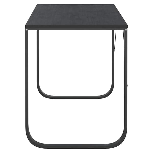 vidaXL computerbord, sort, 110x60x73 cm, spånplade