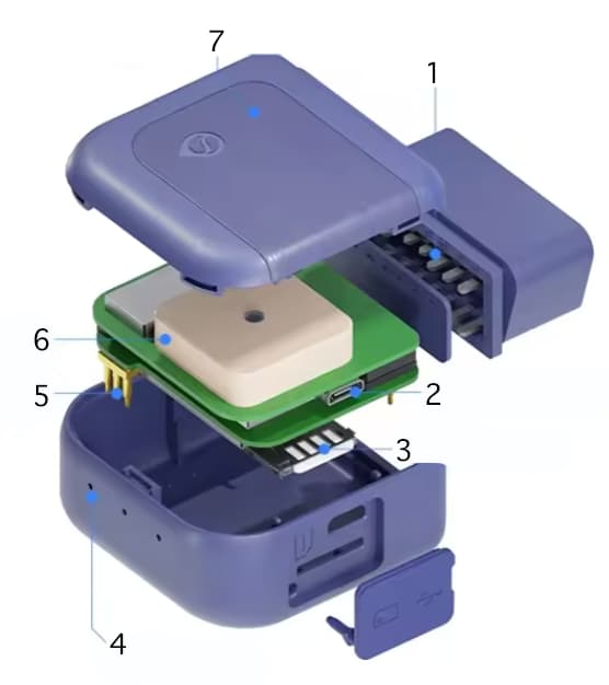 R58L 4G GPS-lokaliserare