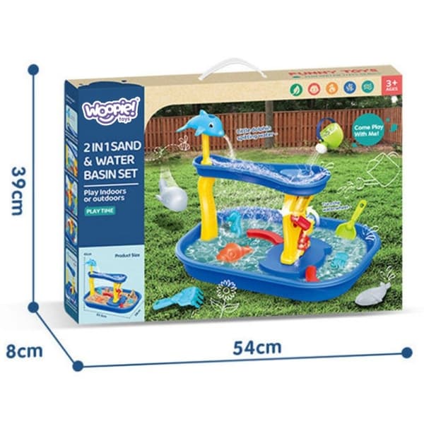 Woopie Vattenbord Delfin Vattenfall 11 Delar 53682