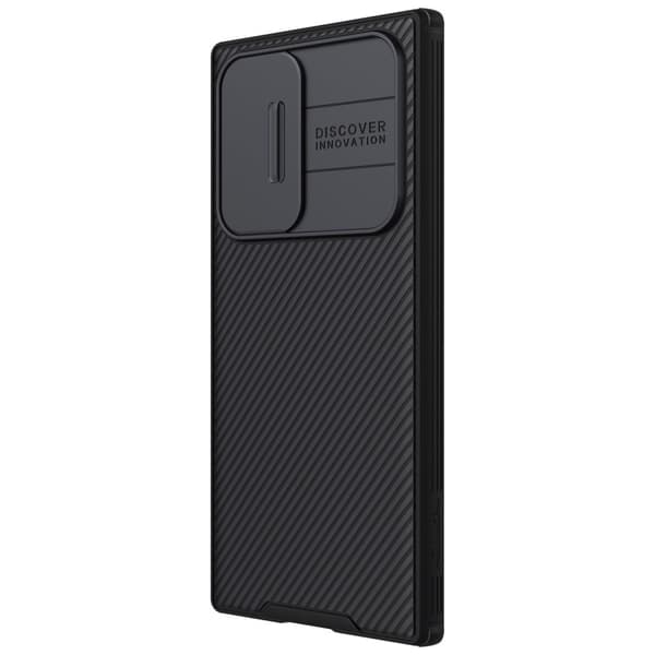 Etui til Samsung Galaxy S22 Ultra, Nillkin Armor, CamShield Pro, Sort