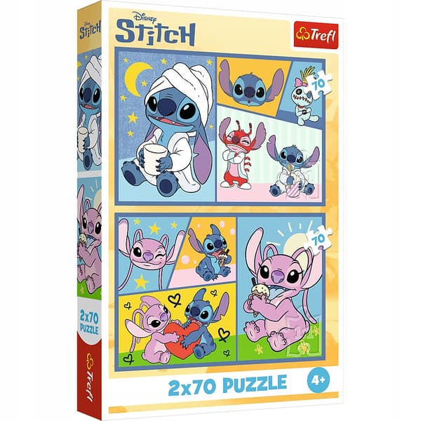 Disney Lilo och Stitch pussel 2x70 bitar - Ingen tristess