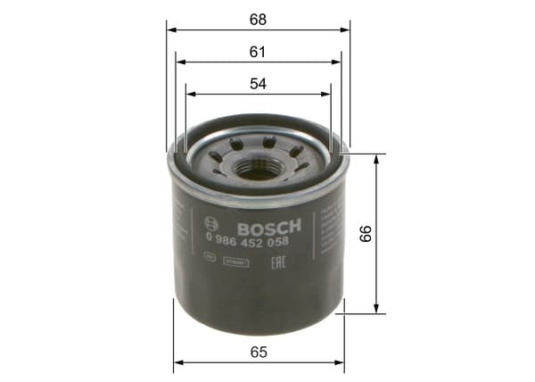 OLJEFILTER OPEL AGILA A 00> 1.2 LPG